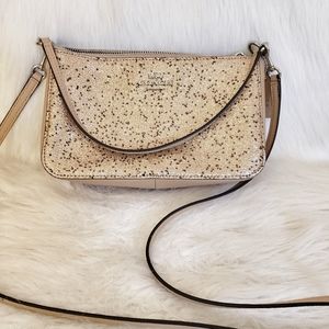 Gold Glittery Coach Purse